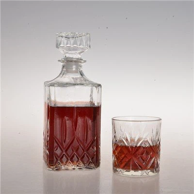 1500ML クリスタルガラス ウイスキー ワイン デキャンタ