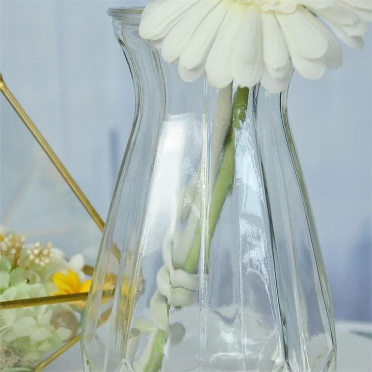Clear Made Glass Vase