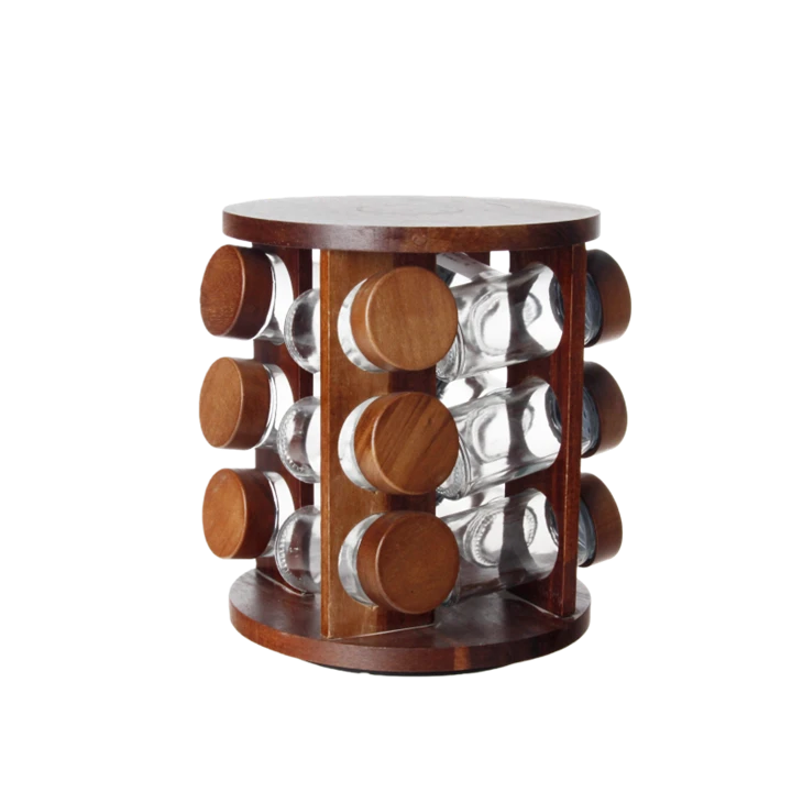 12-Jar Rotating Spice Rack Set best