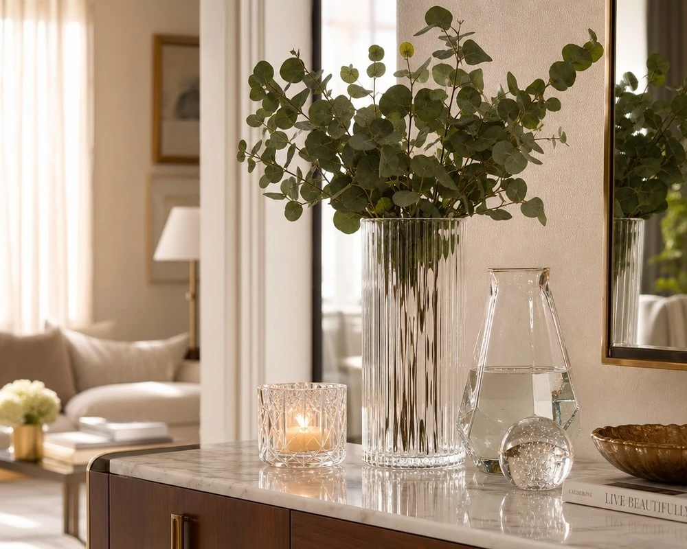 Glass vases and home decor for home and living rooms Glass vases and home decor for home and living rooms